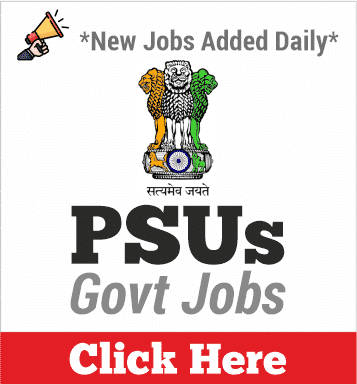 PSUs Jobs 2020