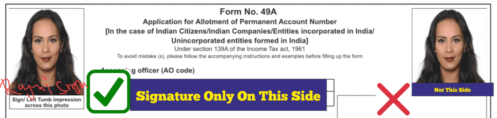 instructions for fillable form 49a after printing
