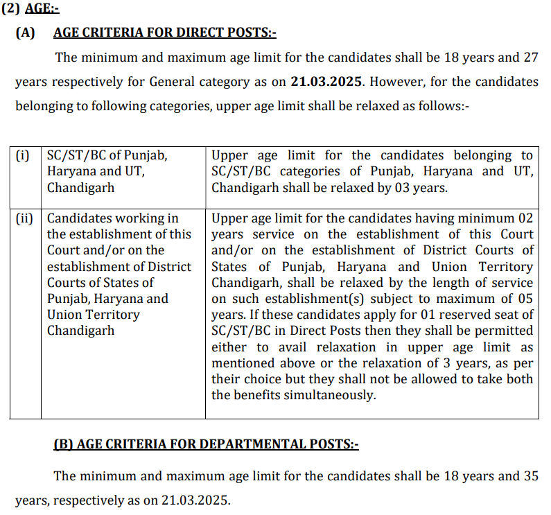 Punjab Haryana High Court Translator Recruitment 2025