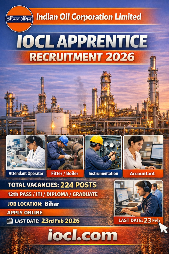 ioc apprentices recruitment 2026