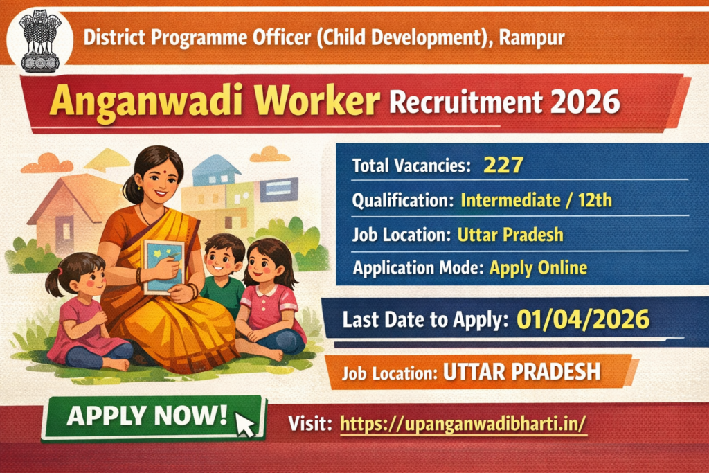 Rampur Anganwadi Bharti 2026