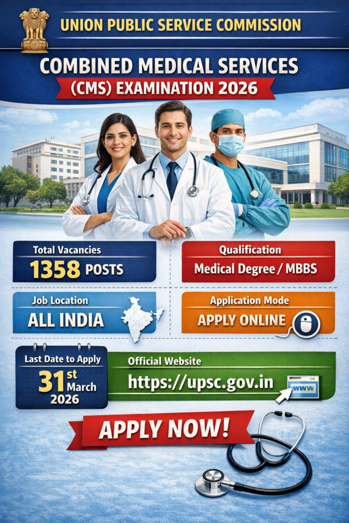 UPSC CMS 2026