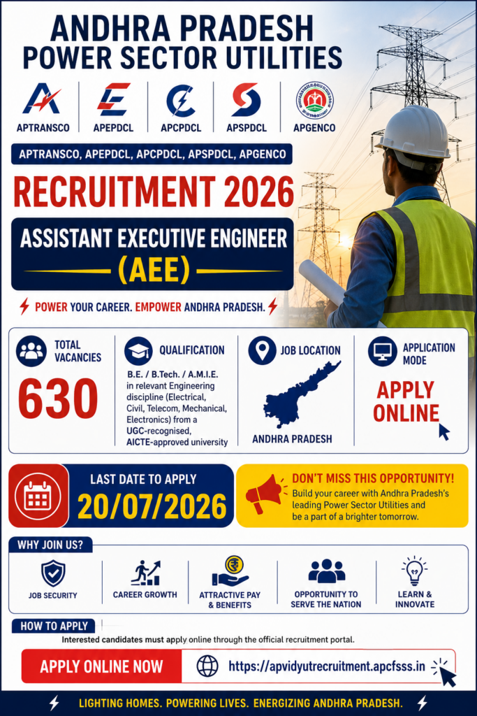 AP Vidyut AEE Recruitment 2026