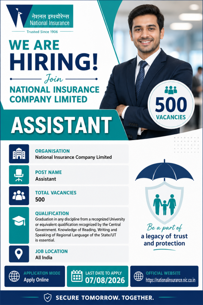 NICL Assistant Recruitment 2026