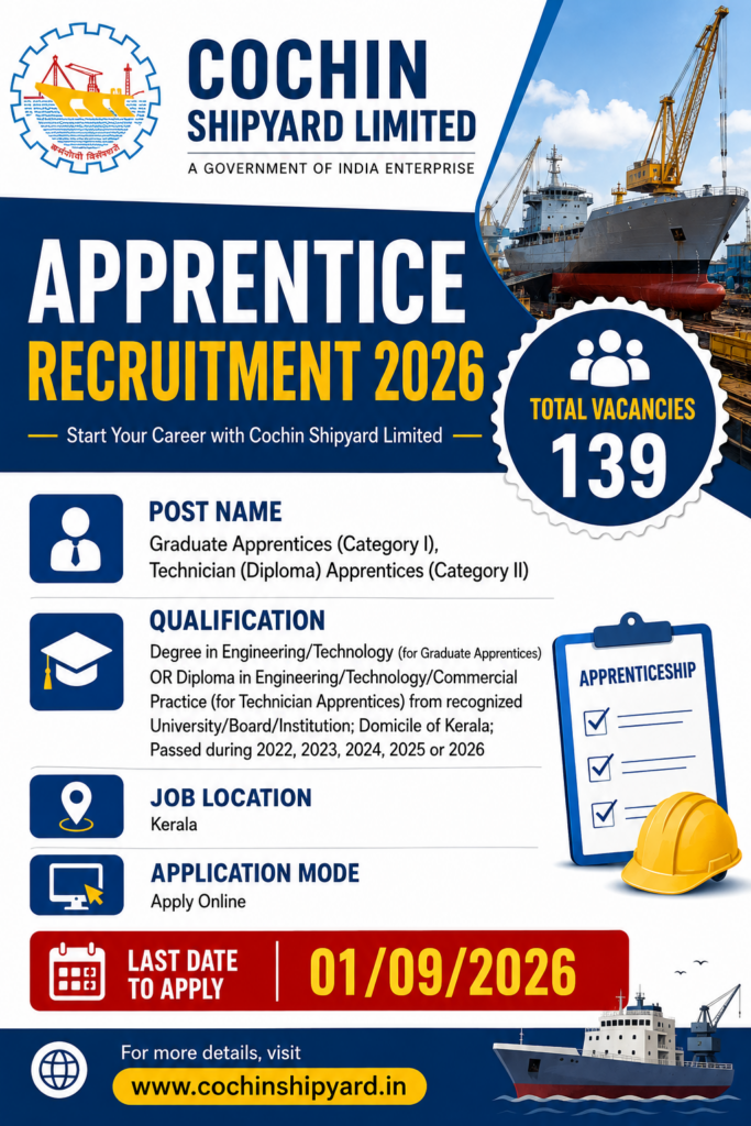 CSL Apprentice Recruitment 2026