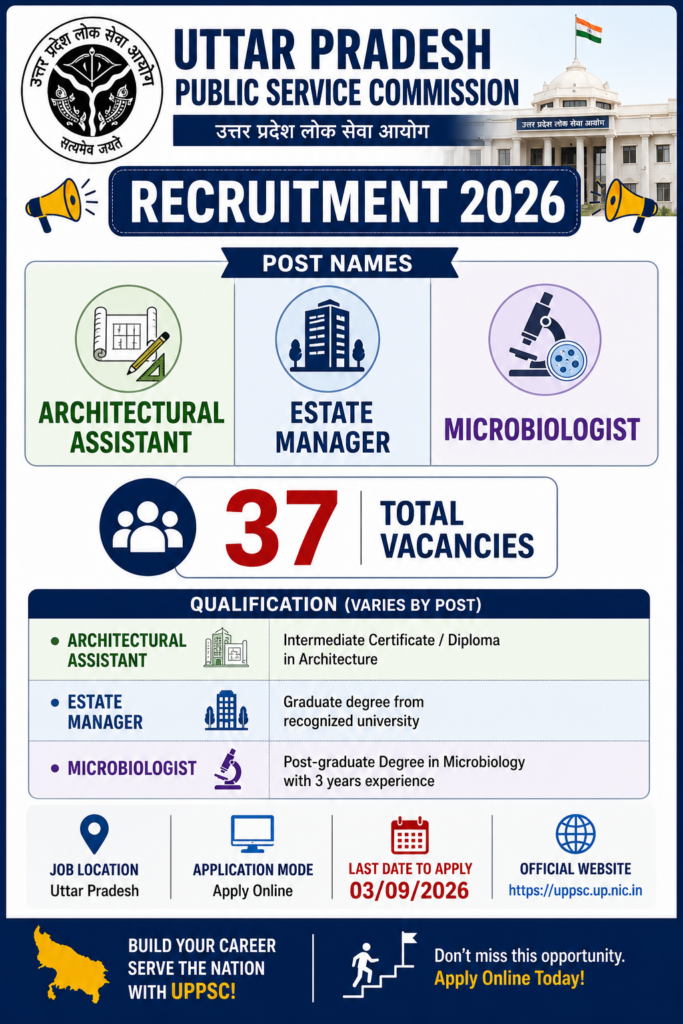 UPPSC Recruitment 2026