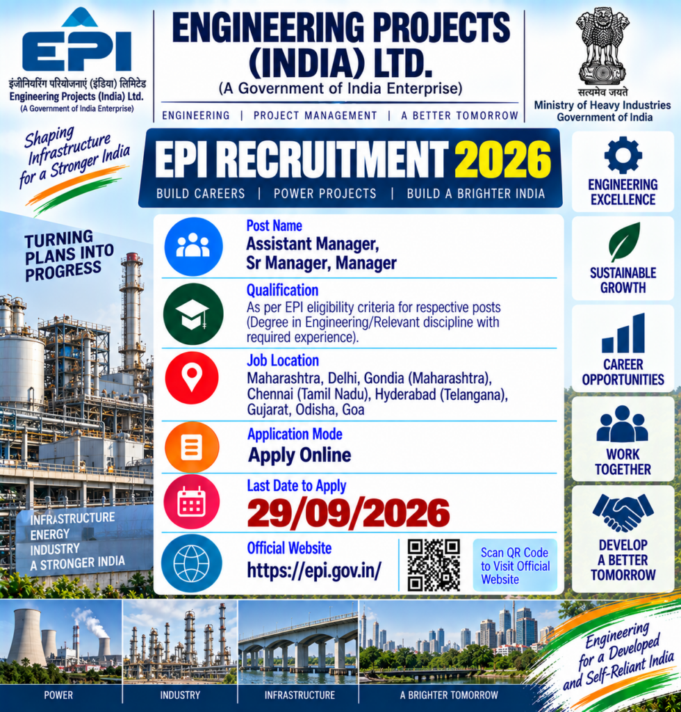 EPI Recruitment 2026